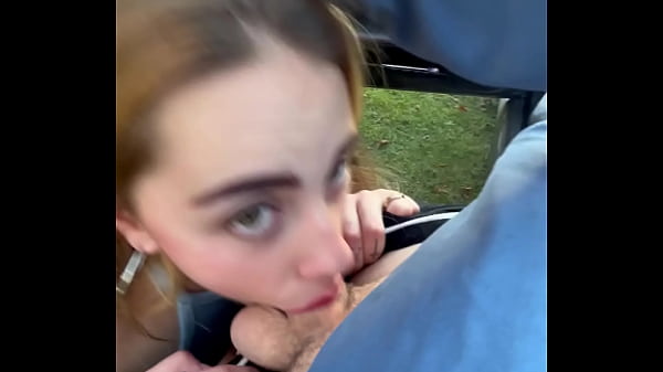 Cum Hungry hore stopped me in the forest