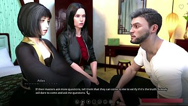 The Seven Realms 23 - Atlas and Mei Steamy Hot Spring Encounter