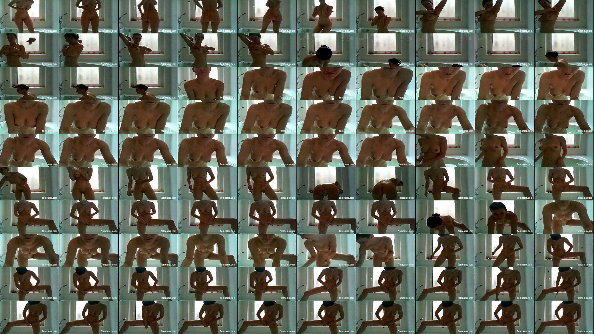 Cutie gets solo orgasm in the bathrom 预览图