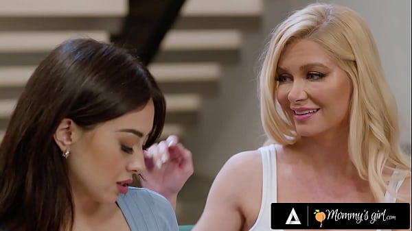 MOMMY'S GIRL - MILF Serene Siren & Stepbae Chloe Surreal Get VERY Intimate After Lesbian Reveal