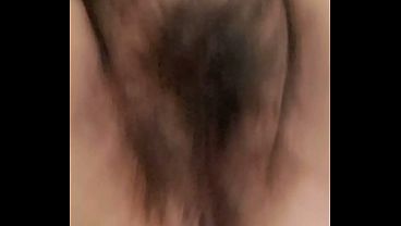 Milf hairy pussy close up