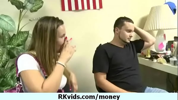 Sexy girl loves sex and money 13