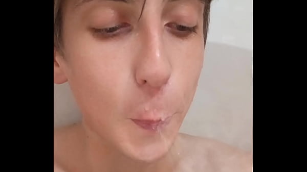 I take a shower and shave my big tattooed dick ...