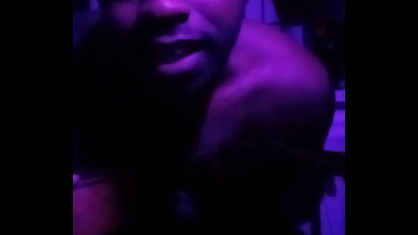 Purple lights while naked 4