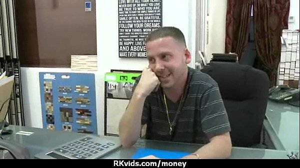 Sensual girl talked into having sex for cash 15