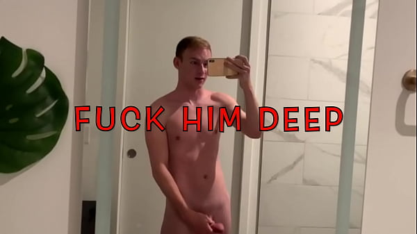 thumb fuck him deep