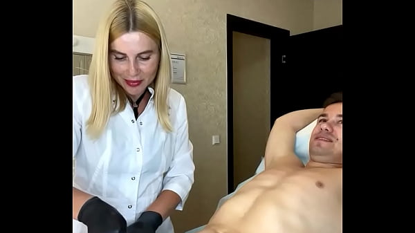 Deep bikini waxing and a candid interview for a Russian webcam model