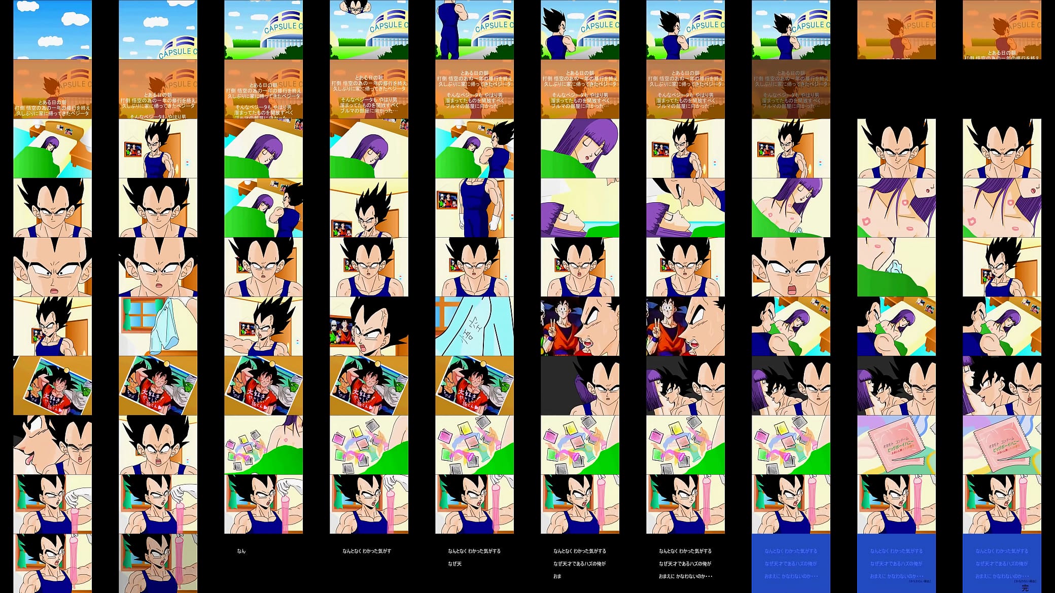 DBZ VEGETA X BULMA (NEW) 预览图