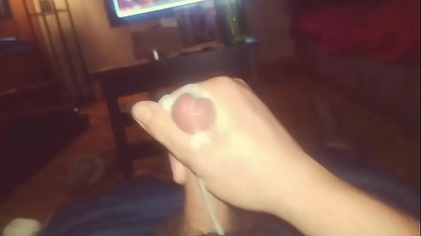 White cock cum