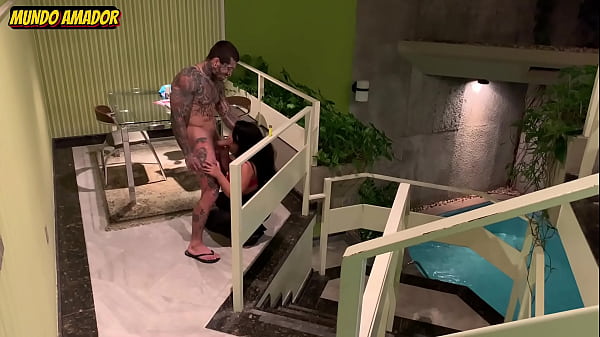 He took the attendant to the motel and asked to fuck her ass