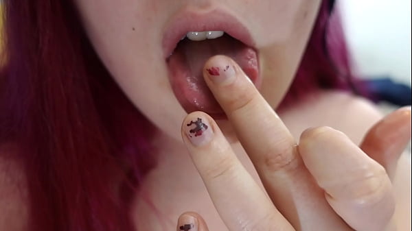 BBW Trans Girl Pinky Sounds and Jerks Big Dick ...