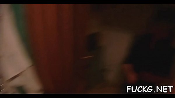 Guy in glasses bangs a slut