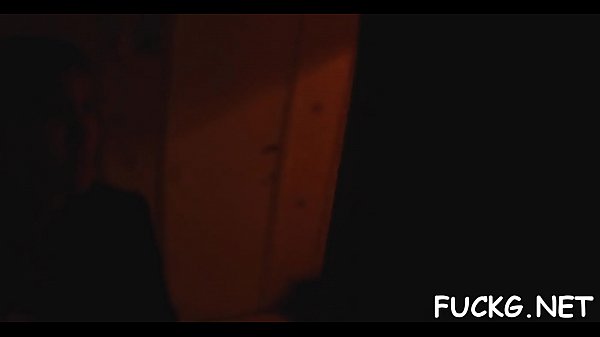 Guy in glasses bangs a slut