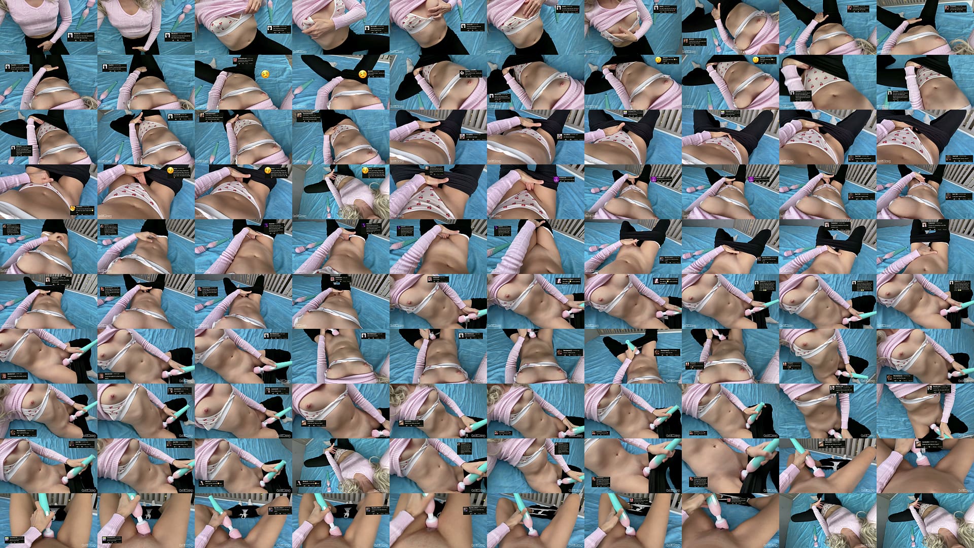 WOW I READ YOUR COMMENTS ON XVIDEOS AND  CANT STOP MASTURBATE AND CUMMING 预览图