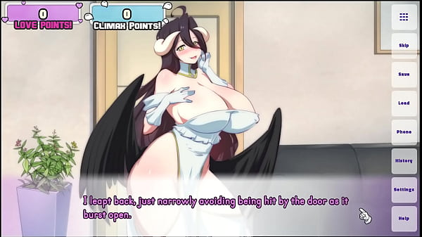 Waifu Hub S5 - Albedo [ XXX PARODY HENTAI Game PornPlay ] Ep.1 Sweet succubus STRIP TEASE !