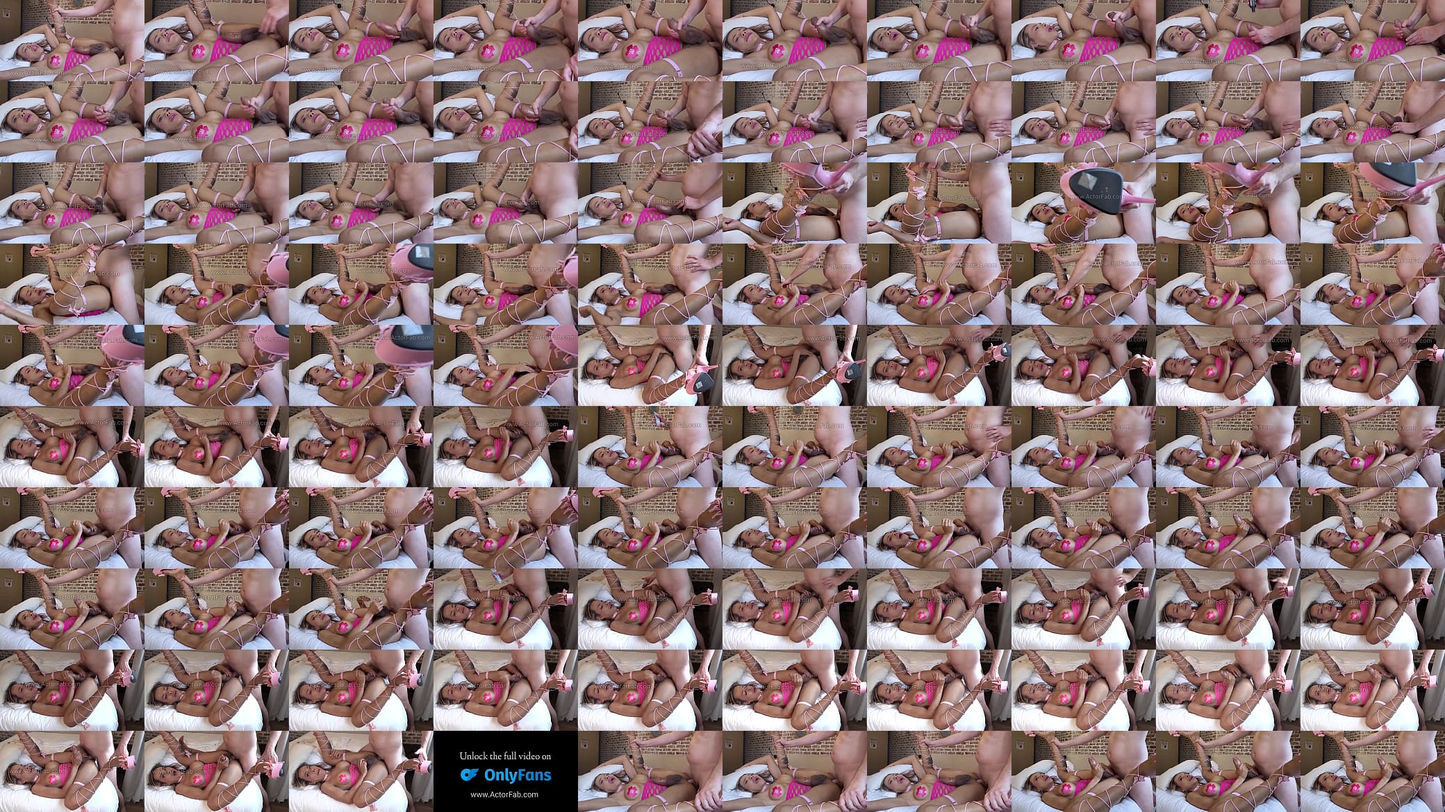 Jessica whore cums in missionary with ActorFab 预览图