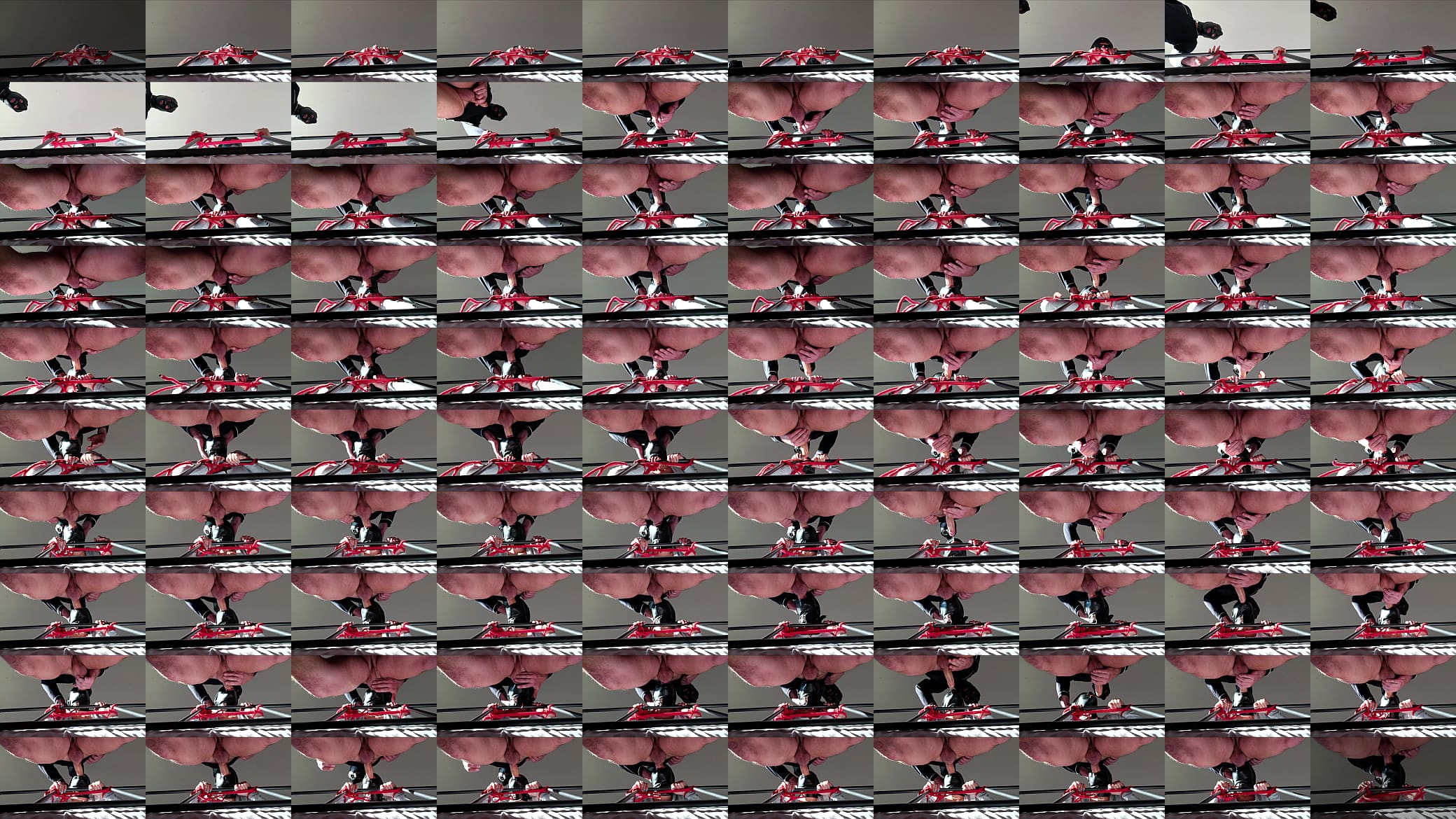 Bound and hooded I&#039;m taking a cock down my throat with moaning and spit 预览图