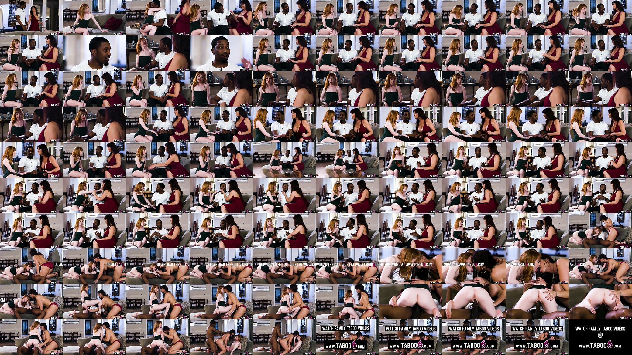 Black man fucks teen Madi Collins and MILF Syren DeMer in a threesome 预览图