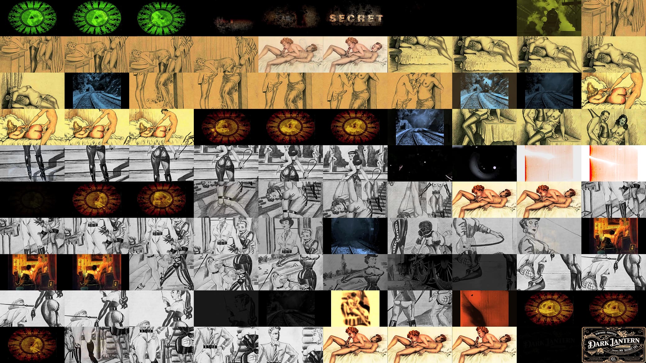 vintage erotic drawings 预览图