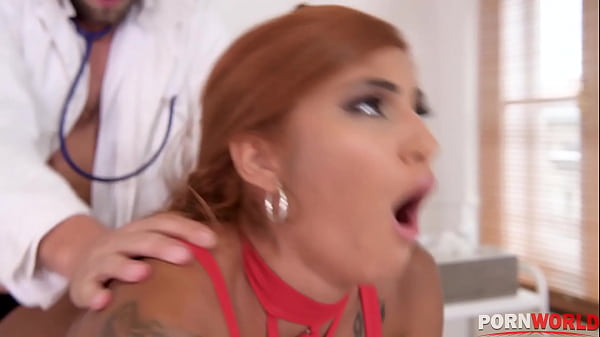 Submissive Redhead Nurse Venus Afrodita Deepthroats Dirty Doctor's Cock And Takes An Anal Pounding
