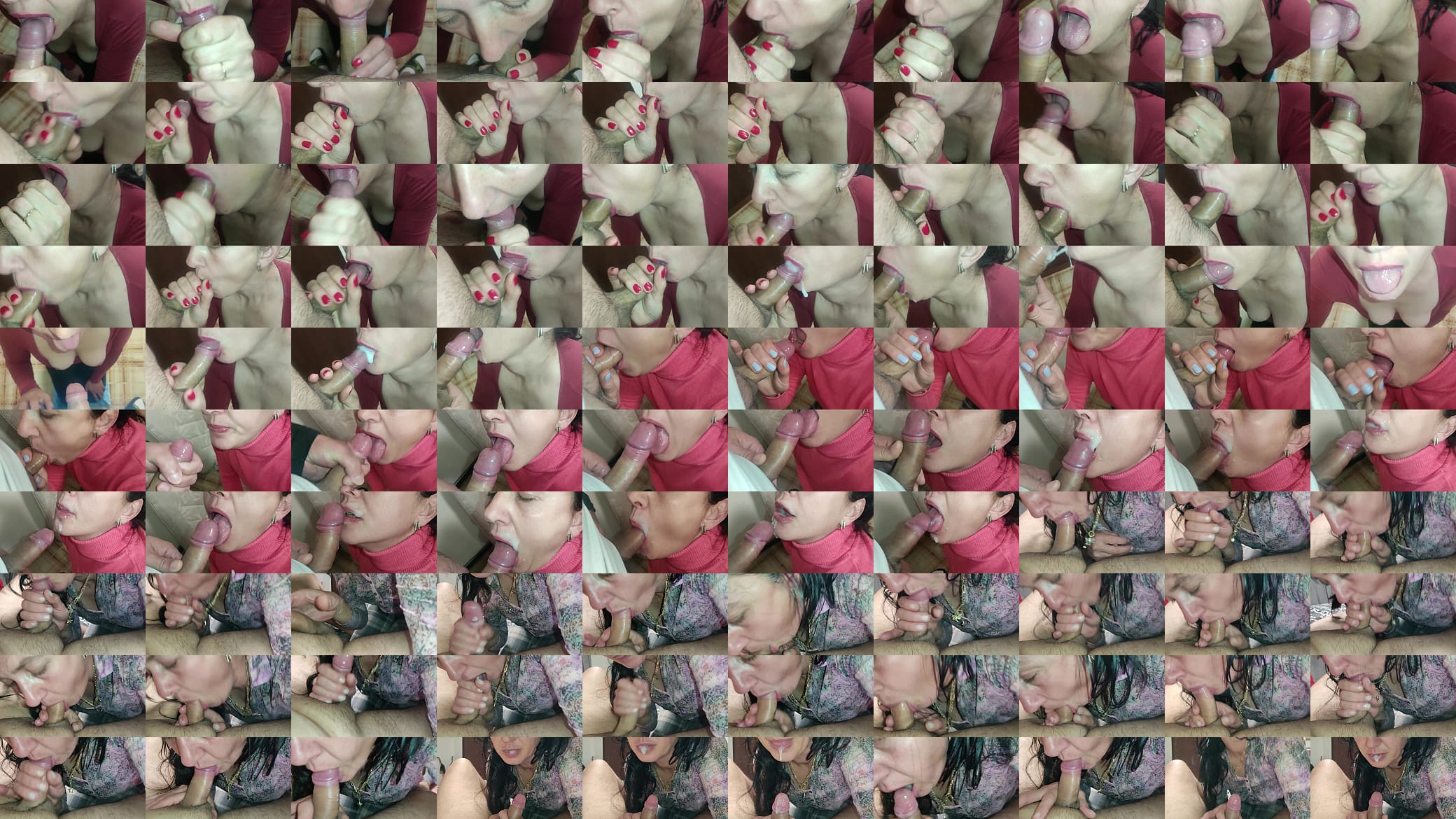 Stepson discovers Stepmom that she is a Whore and gives her his Cock in Mouth for Blowjob 预览图