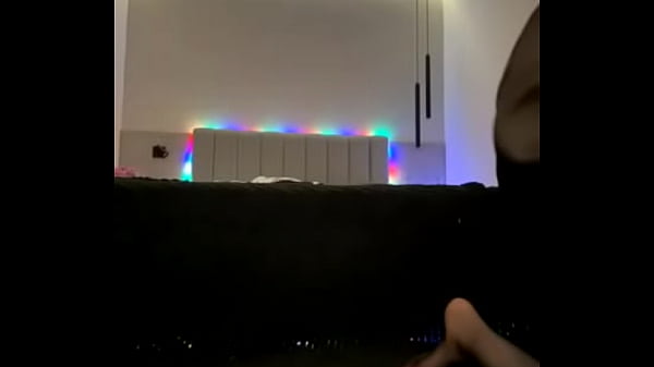 Masturbate in black dress