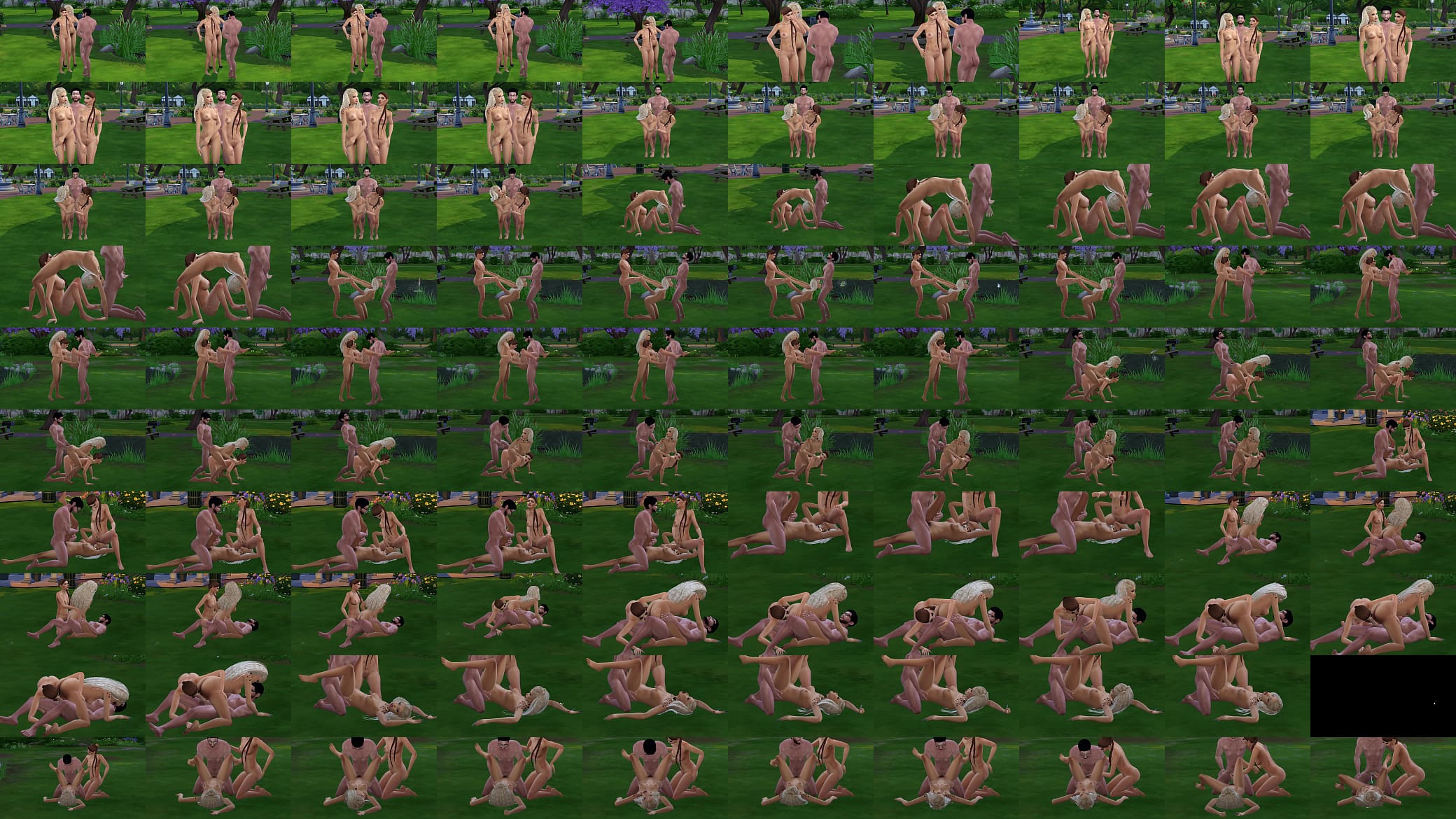 Sims 4 porn Mortimer is suprised by two horny sluts 预览图