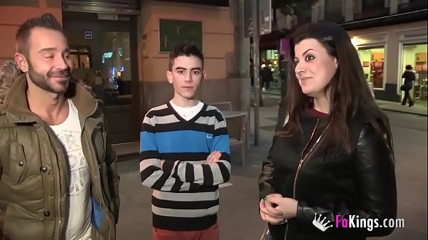 Download Video - A lesbian babe&comma; a Gay dude and Jordi Enp have a threesome together