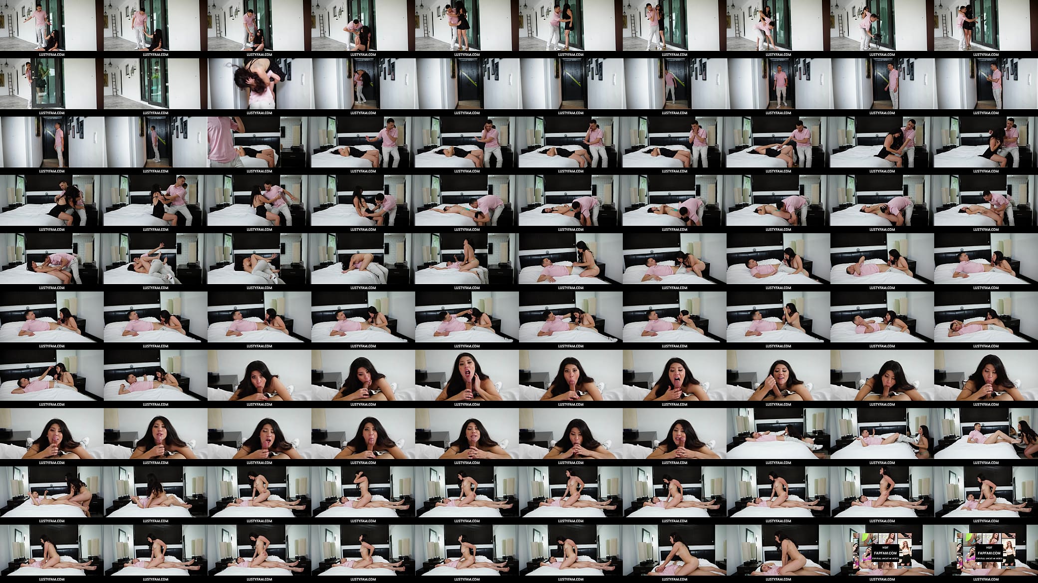 LustyFam  -  Stepmom Kourtney Kai is horny and craving some good dick so she have one more fuck with her stepso 预览图