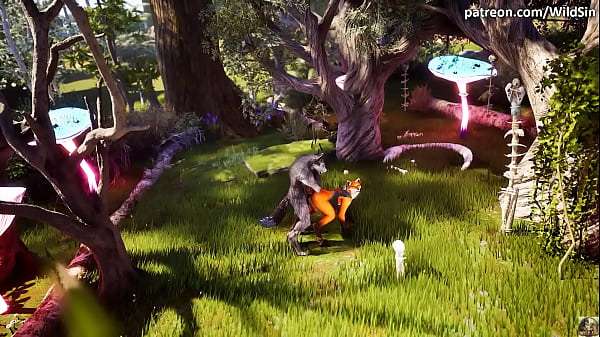 Werewolf fucks Furry Fox girl in The Forest