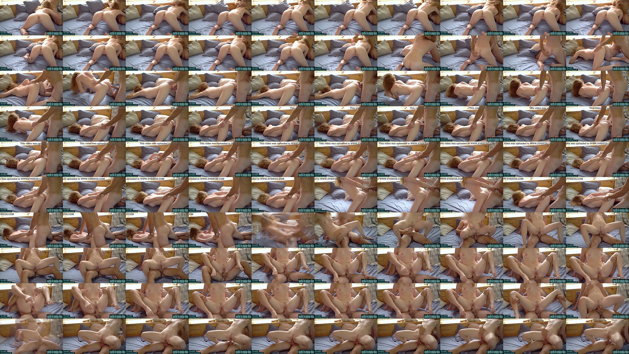 FULL NELSON position. Hot homemade fuck with petite redhead babe. Doggy style, reverse cowgirl 预览图