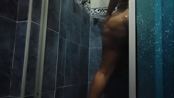 bathing my stepmother I find her in the shower