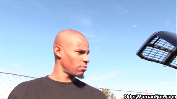 Mature soccer fucked by black cock