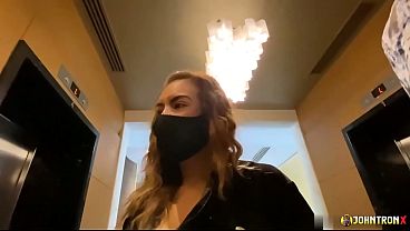 JohnTronX - Fucking this amazing curvy babe on a couch