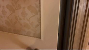 Fucking in front of the mirror with a hot whore in a hotel