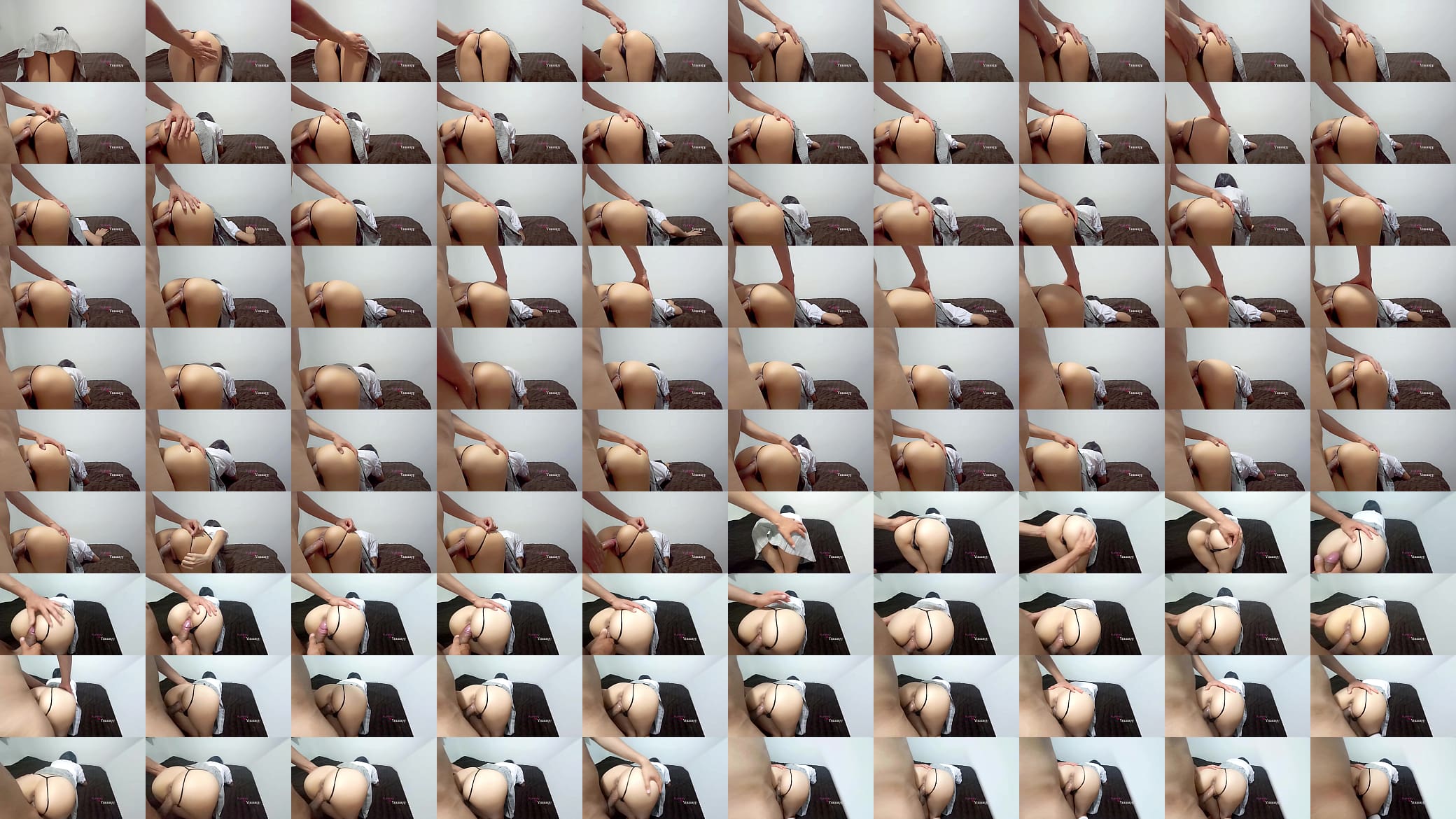Puse a mi compa&ntilde;era de clase caliente a cuatro patas, despu&eacute;s de la escuela se ve tan sexy con su uniforme escolar 预览图