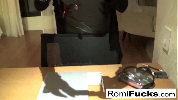 Home movie sex in a hotel with sexy Romi Rain