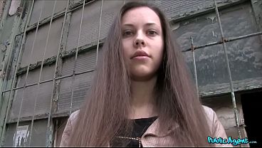 I Fuck a Real 20 Year Old FASHION MODEL in a Public Place - Public Agent