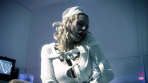 These two blonde patients with fake tits played maniacally with their doctors dicks