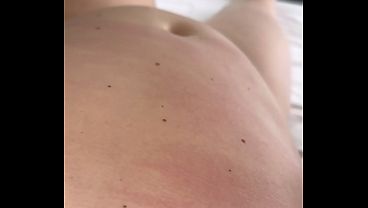 Belly spanking, face and tits slapping