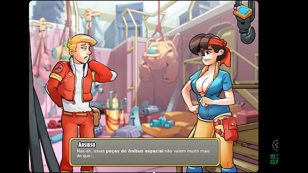 Space Rescue ep 12 - Paying for Parts and Fucking the Big Busty Junkyard Lady