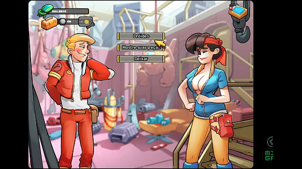 Space Rescue ep 12 - Paying for Parts and Fucking the Big Busty Junkyard Lady