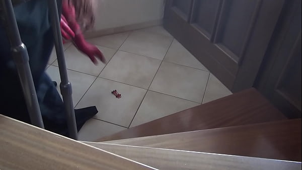 crushing toycar in high heels