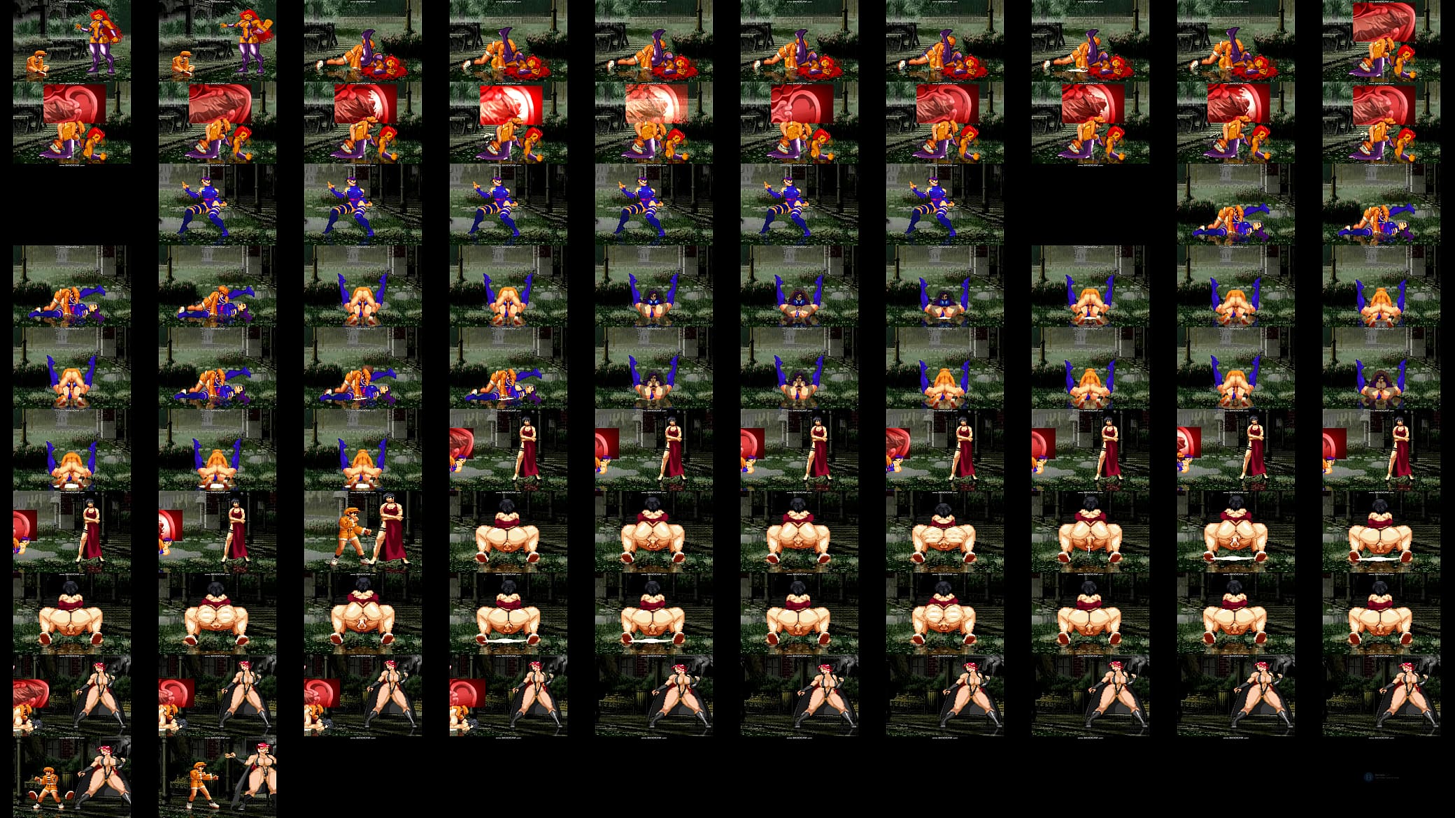 Bao gets bored and fucks mugen girls 预览图