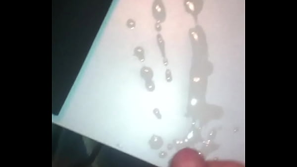 Small Cock Blows Big Load on Table