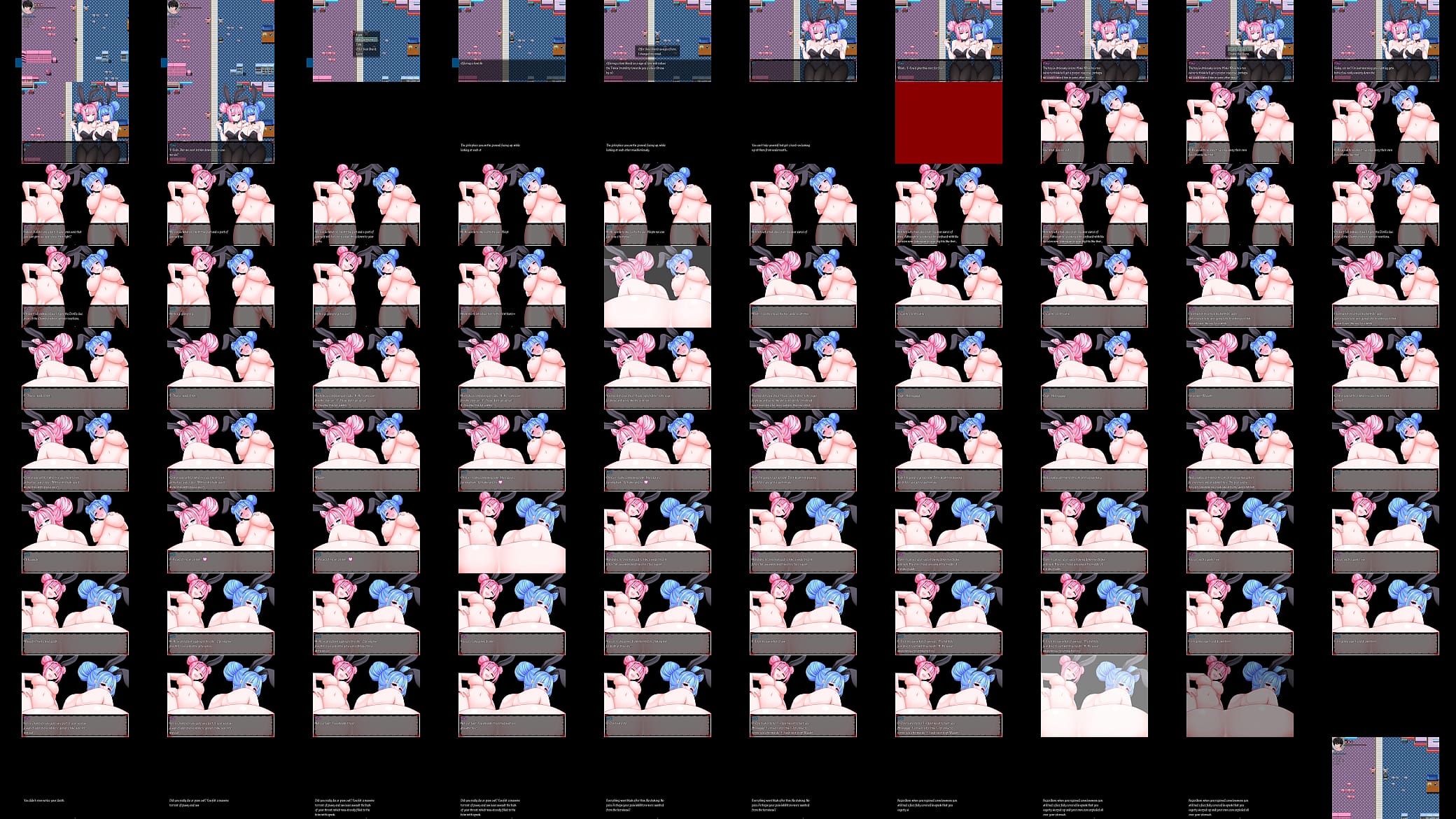 Domina Hentai Game Mika &amp; Maki Face Sitting 预览图