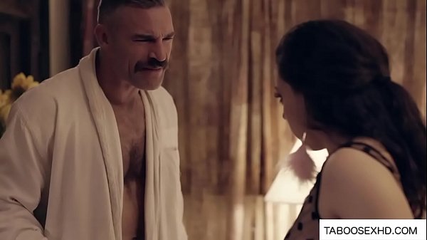 Step Mom see dad cuming on stepdaughter