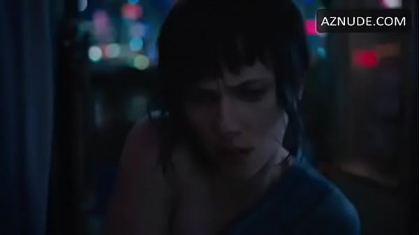 Scarlett Johansson Sexy Scene From Ghost in The Shell