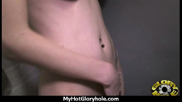Hot babe comes back for dick at GloryHole 24