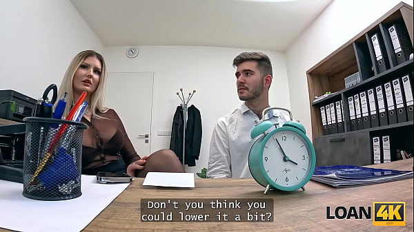 Download Video - LOAN4K&period; Naughty wife is tired of her loser husband and fucked a loan manager right in front of him